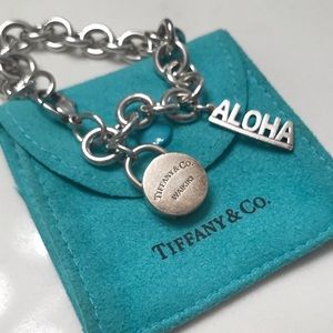 Authentic Tiffany & Co charm bracelet